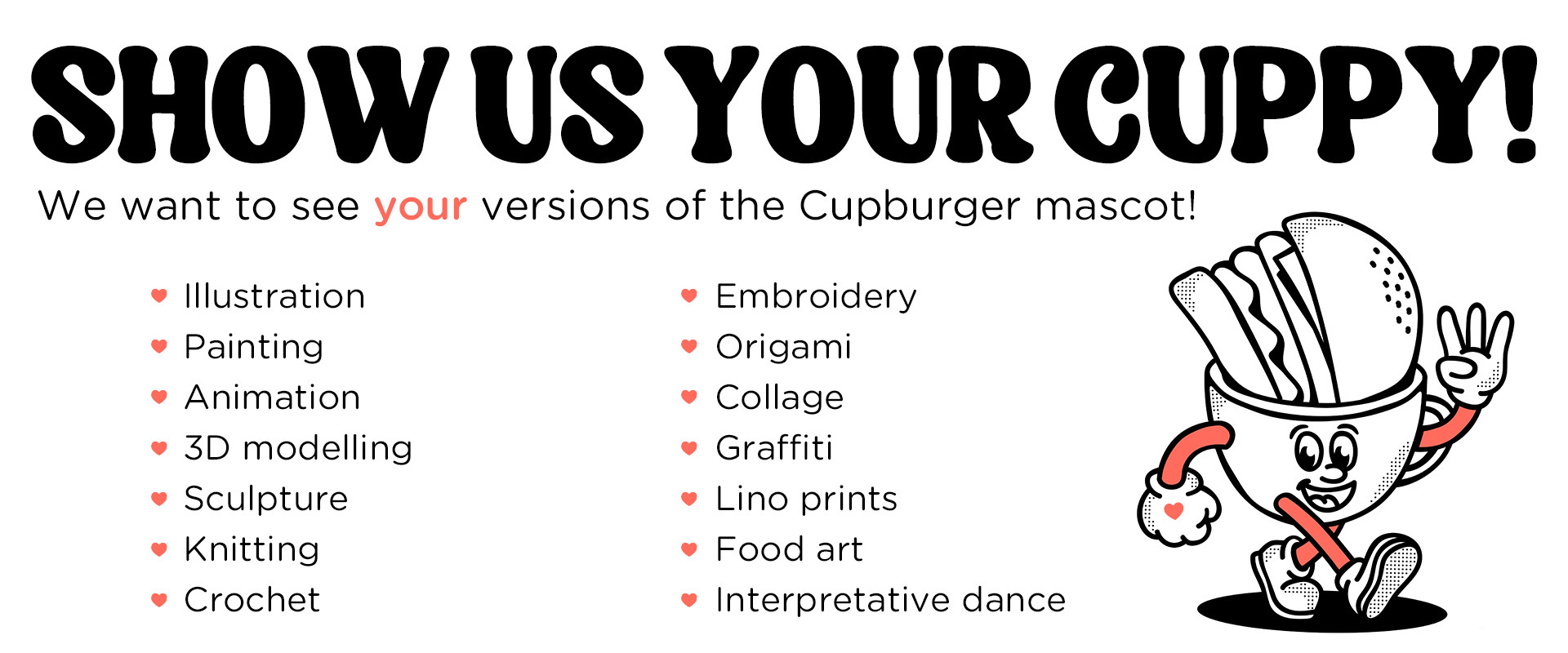 Show Us Your Cuppy banner