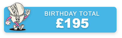 Birthday widget total
